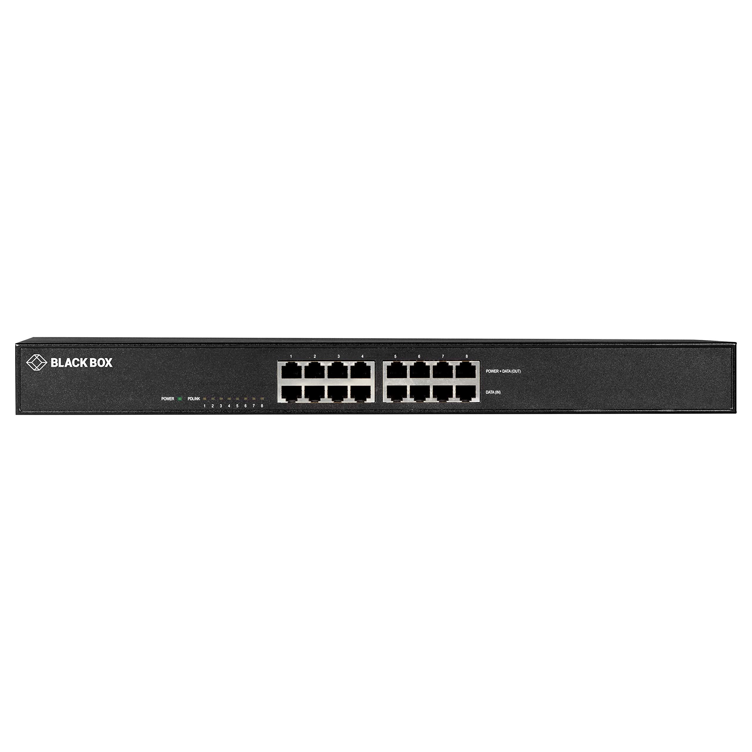 8Pt Poe+ Gb Enet Injector